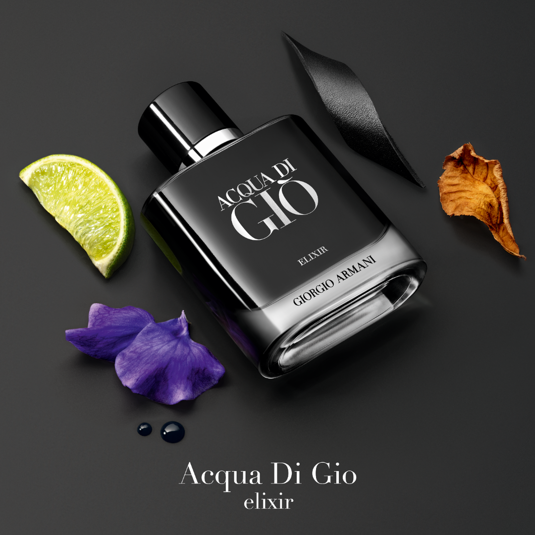 Giorgio Armani Acqua Di Gio Elixir EDP For Men 50ML ארמני אקווה דה גיאו בושם לגבר אליקסיר