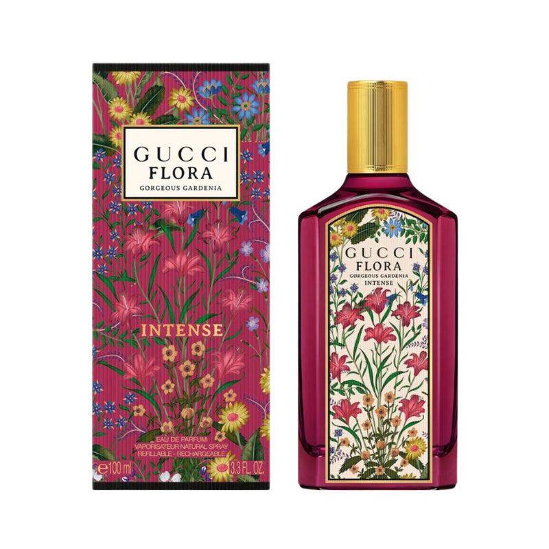 Gucci Flora Gorgeous Gardenia Intense EDP 100ML גוצ'י פלורה גרדניה אדפ אינטנס