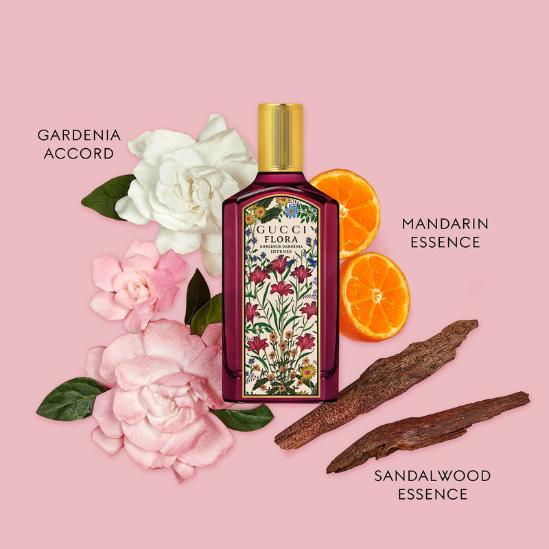Gucci Flora Gorgeous Gardenia Intense EDP 100ML גוצ'י פלורה גרדניה אדפ אינטנס