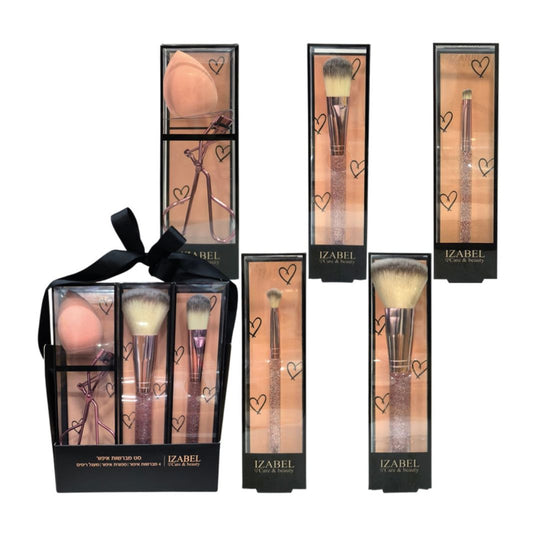 Izabel Makeup Brushes Set איזבל סט מברשות איפור