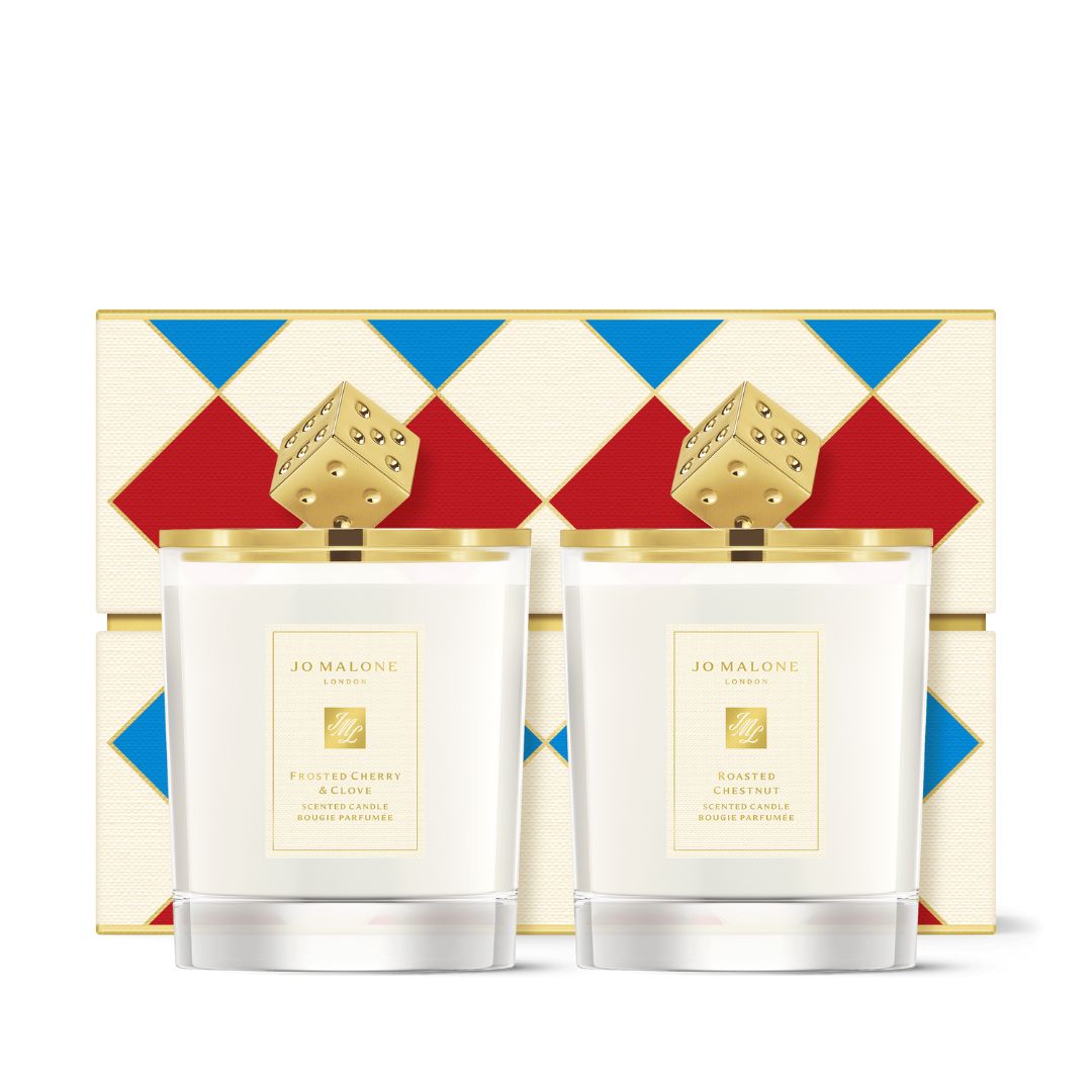 Decorated Candle Collection Duo ג'ו מלון זוג נרות ריחניים