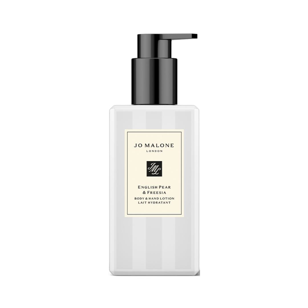 Jo Malone London English Pear & Freesia Hand & Body Lotion 250ml ג'ו מלון תחליב גוף וידיים אגס אנגלי ופרחי פרזיה
