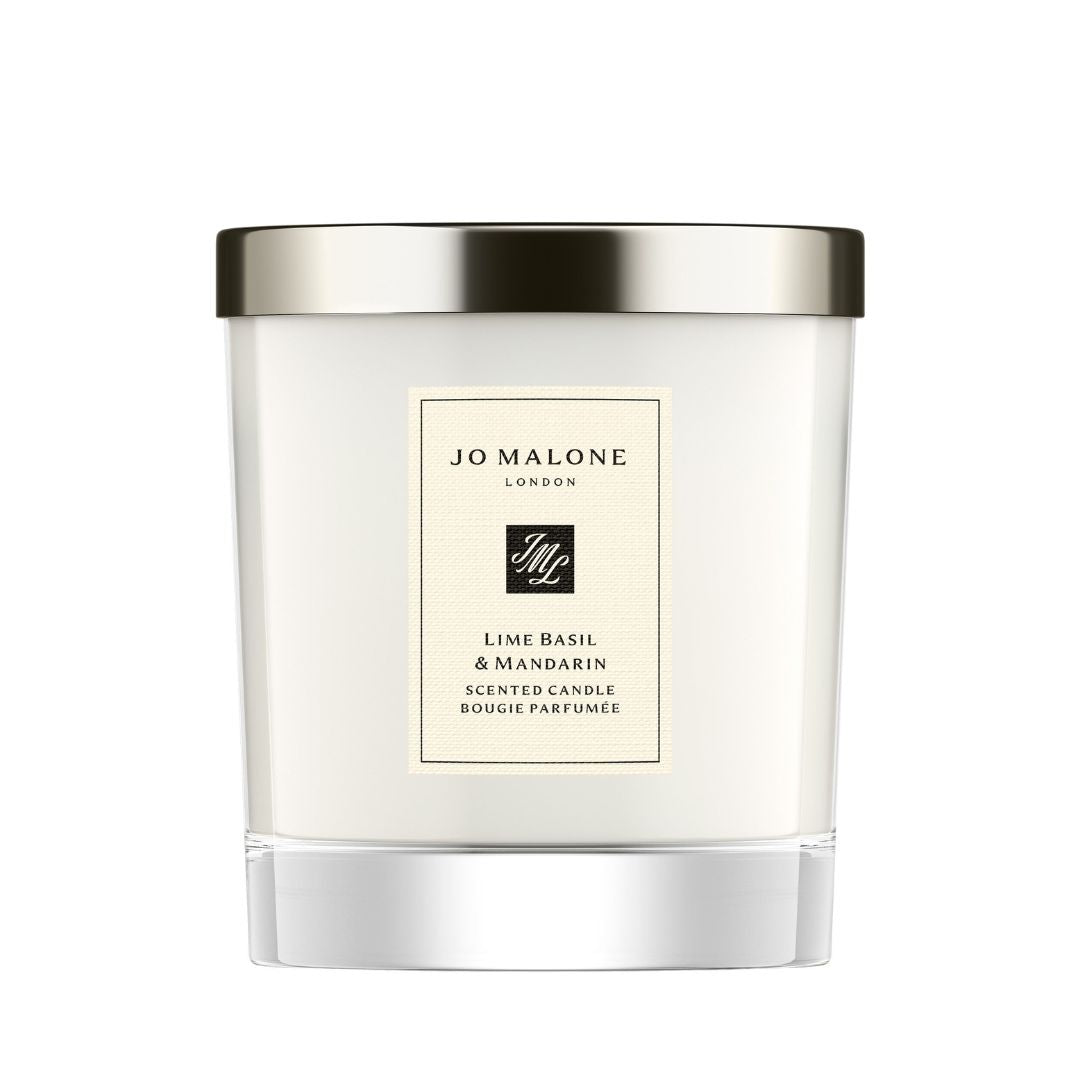 Classic Candle Lime Basil & Mandarin 200G ג'ו מלון נר בניחוח ליים בזיליקום ומנדרינה