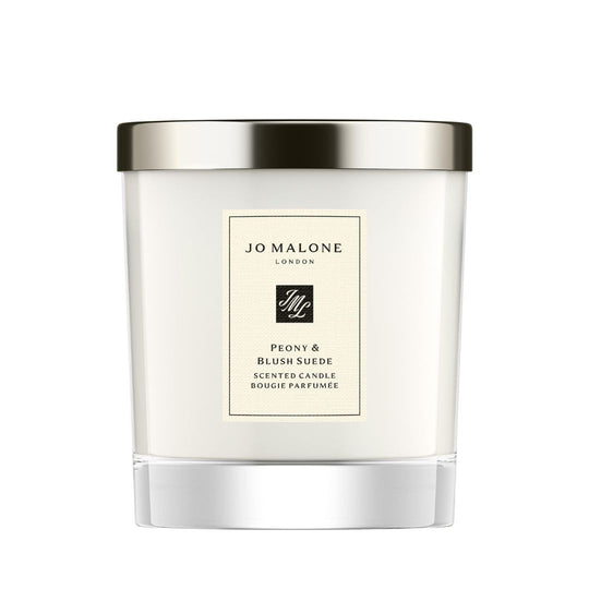 Classic Candle Peony & Blush Suede 200G ג'ו מלון נר בניחוח פרחי אדמונית וזמש