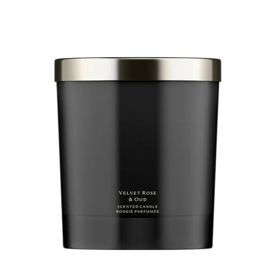 Classic Candle Velvet Rose & Oud 200G ג'ו מלון נר בניחוח ורד דמשק ואוד