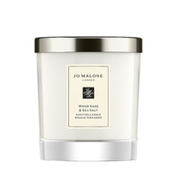 Classic Candle Wood Sage & Sea Salt 200G ג'ו מלון נר בניחוח מלח ים ומרווה