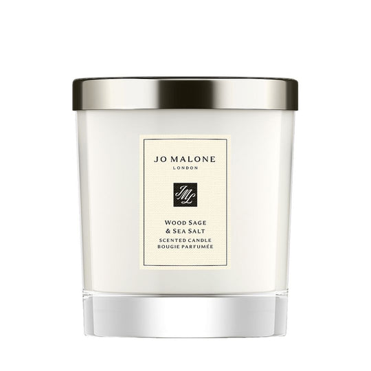 Classic Candle Wood Sage & Sea Salt 200G ג'ו מלון נר בניחוח מלח ים ומרווה