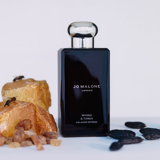 Jo Malone London Myrrh & Tonka Cologne Intense Edp 50ml ג'ו מלון בושם בניחוח שרף עץ האמור ופולי טונקה