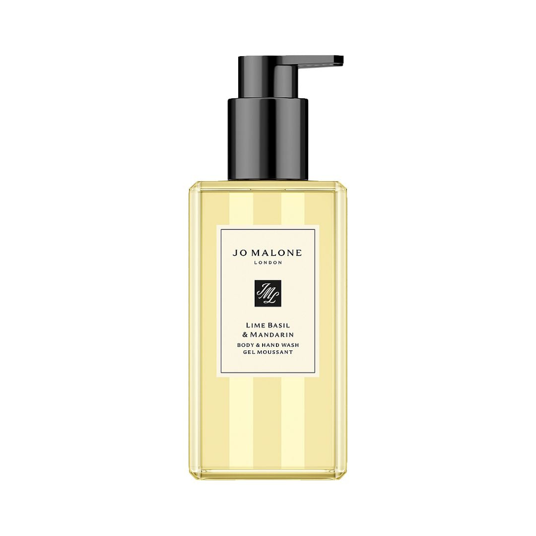 Lime Basil and Mandarin Hand and Body Wash 250ml ג'ו מלון סבון גוף וידיים