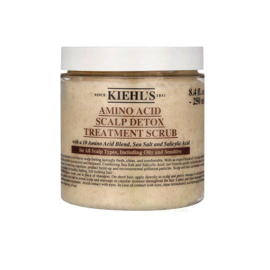 Kiehl's Amino Acid Scalp Detox Treatment Scrub קילס פילינג עדין לקרקפת