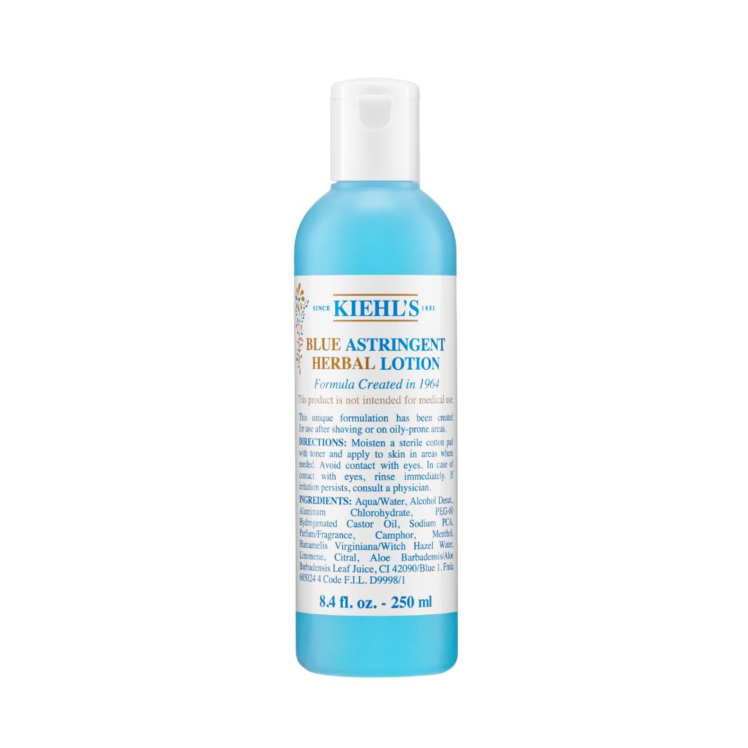 Kiehl's Blue Astringent Herbal Lotion  קילס מי פנים לעור שמנוני