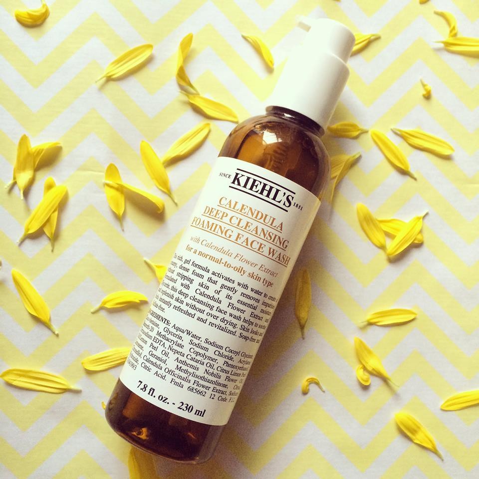 Kiehl's Calendula Foaming Wash 230ML קילס ג'ל ניקוי מקציף מתמצית פרח הקלנדולה