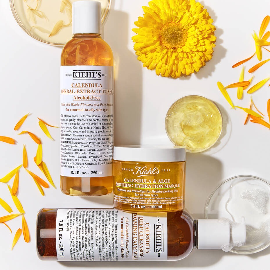 Kiehl's Calendula Herbal Extract Toner Alcohol Free קילס מי פנים עם תמצית קלנדולה