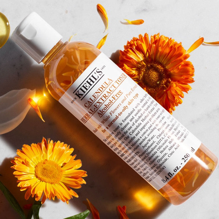 Kiehl's Calendula Herbal Extract Toner Alcohol Free קילס מי פנים עם תמצית קלנדולה