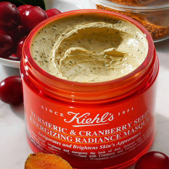 Kiehl's Cranberry Seed Masque 100ML קילס מסכת זוהר לפנים כורכום וחמוציות