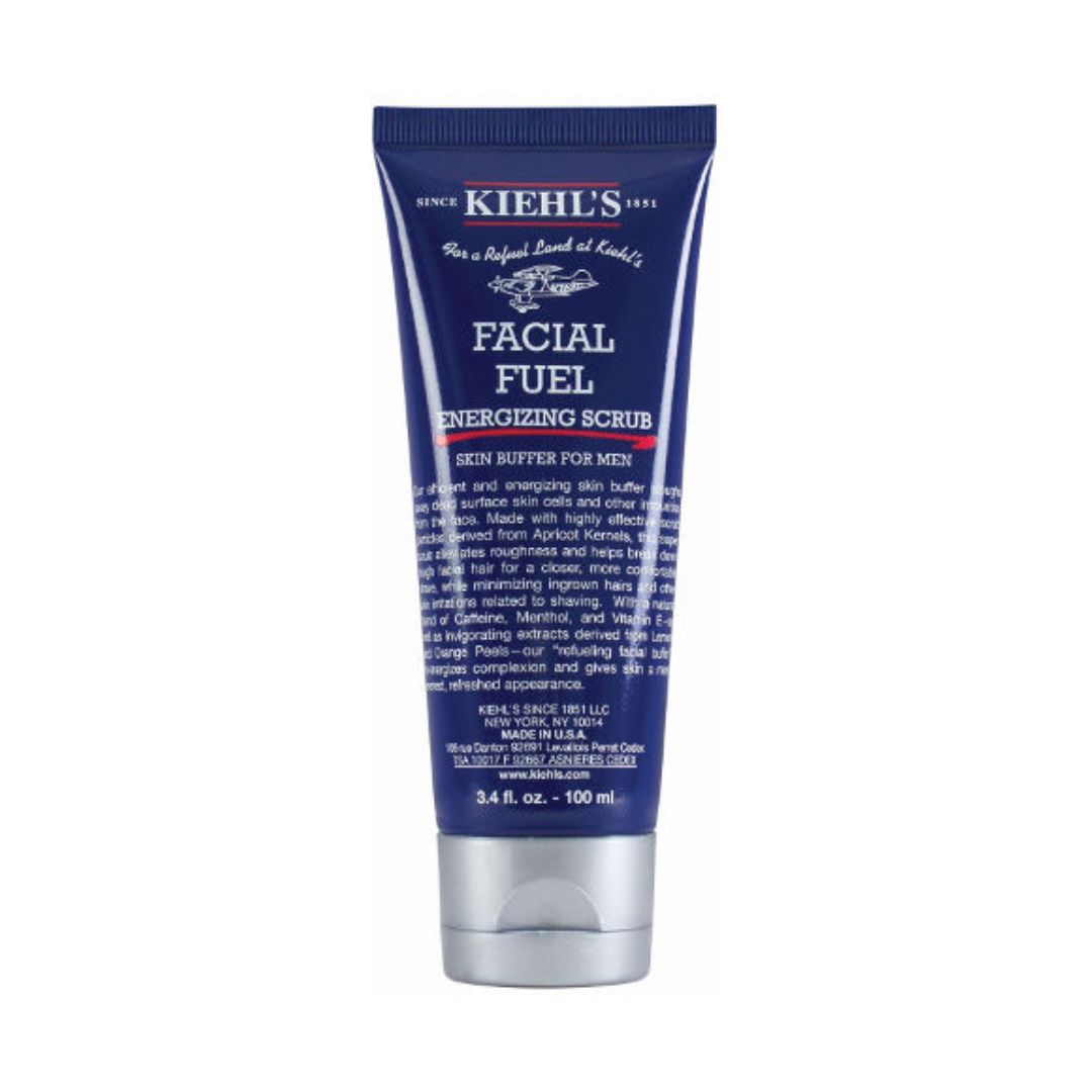 Kiehl's Facial Fuel Energizing Scrub 100ML קילס סבון גרגרים ממריץ לגבר