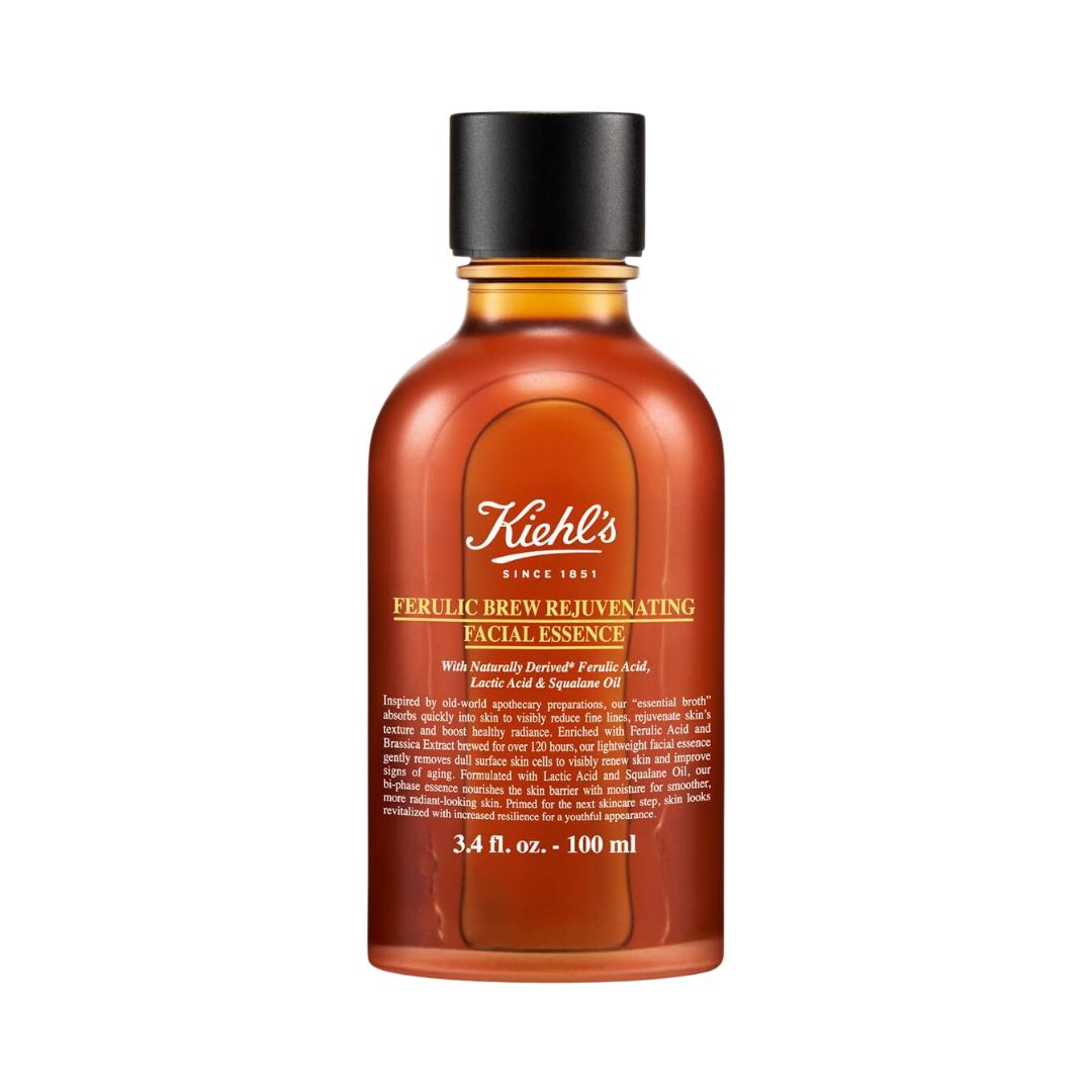 Kiehl's  Ferulic Brew Rejuvenating Facial Essence Toner קילס חומצה פירולית למזעור נזקי העור