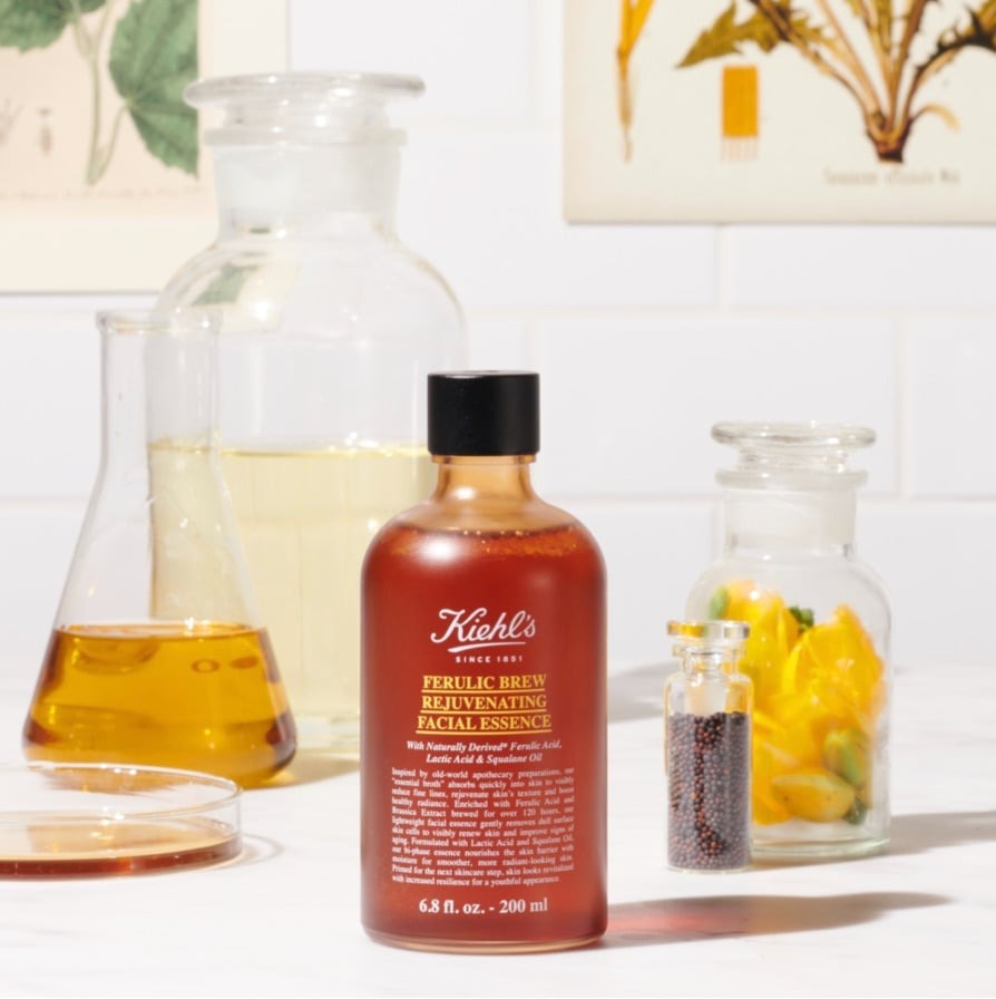 Kiehl's  Ferulic Brew Rejuvenating Facial Essence Toner קילס חומצה פירולית למזעור נזקי העור