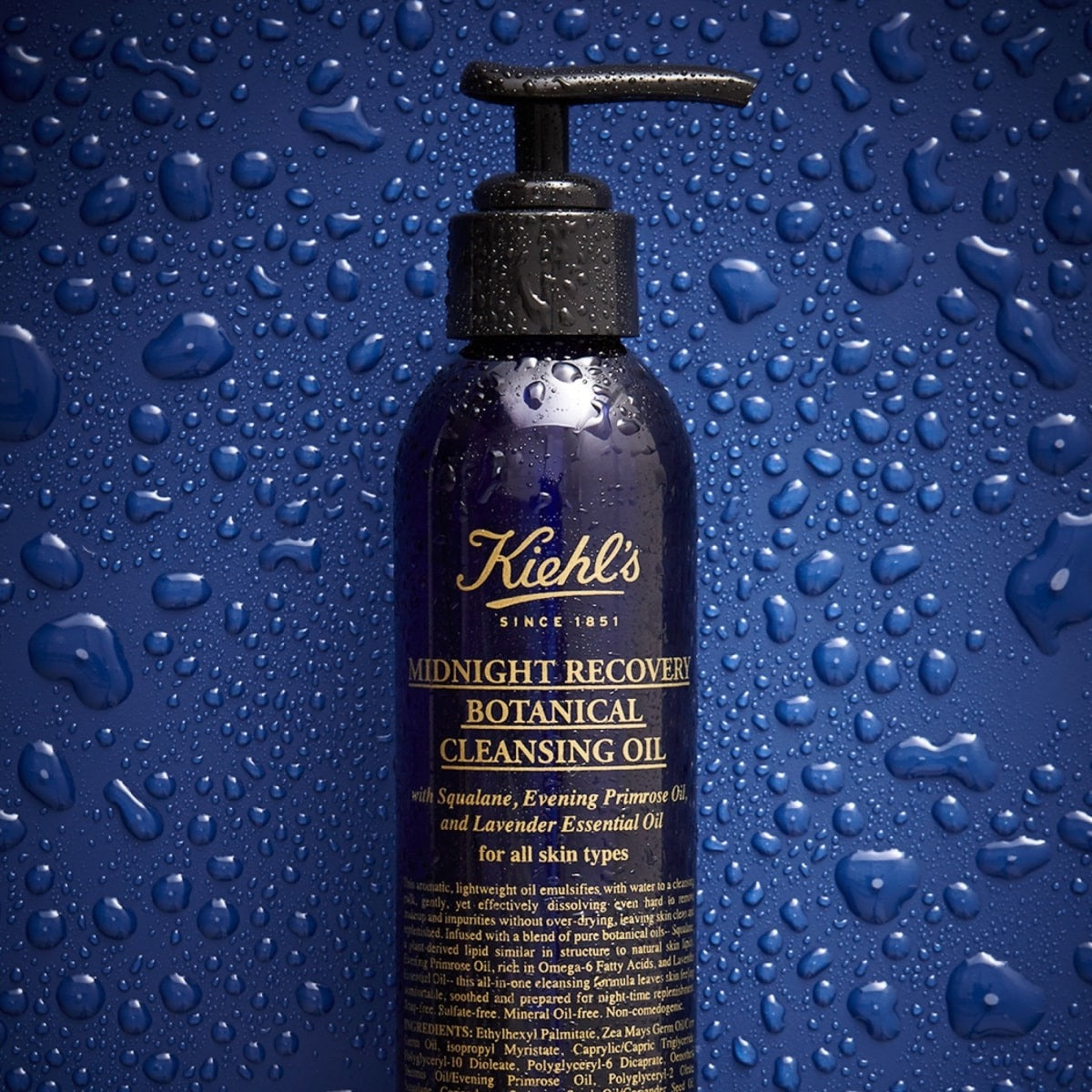 Kiehl's Midnight Recovery Cleansing Oil 175ML קילס שמן בוטני לניקוי והסרת איפור