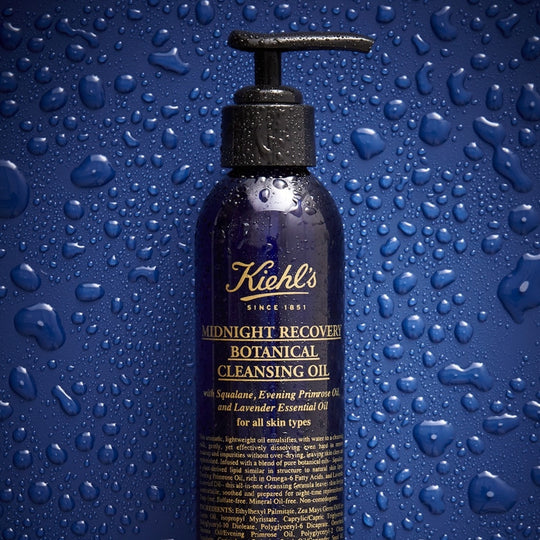 Kiehl's Midnight Recovery Cleansing Oil 175ML קילס שמן בוטני לניקוי והסרת איפור