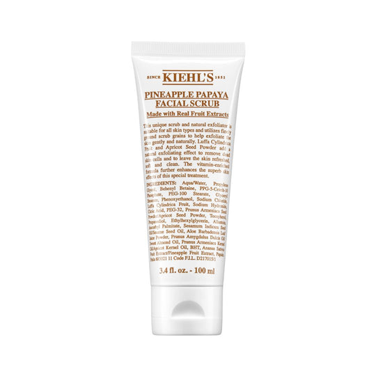 Kiehl's Pineapple Papaya Facial Scrub קילס קרם ניקוי גרגירים ופיליניג לפנים אננס ופפאיה