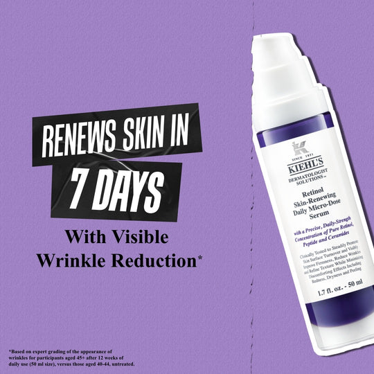 Kiehl's Skin-Renewing Daily Micro-Dose Retinol Serum קילס סרום רטינול