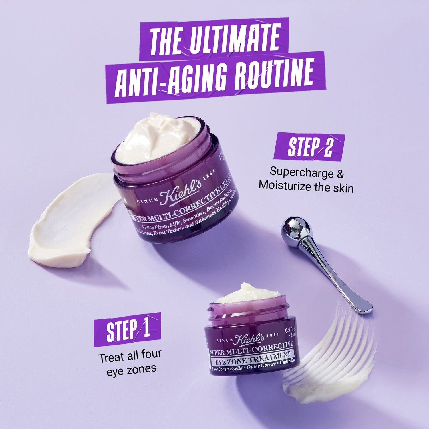 Kiehl's Super Multi-Corrective Anti-Aging Eye Cream קילס קרם עיניים מולטי קורקטיב