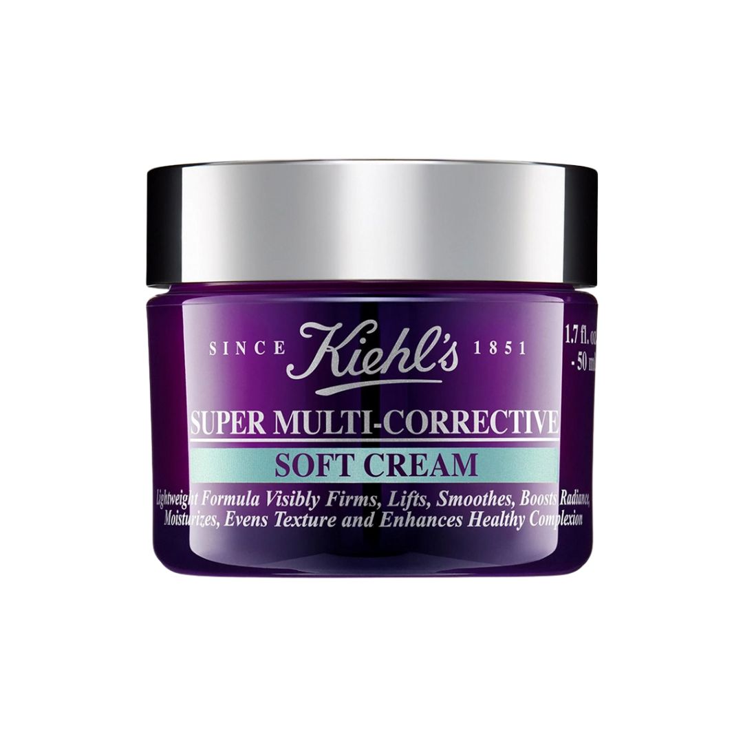 Kiehl's  Super Multi Corrective Soft Cream קילס קרם לחות אנטי אייג'ינג במרקם קליל