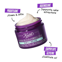 Kiehl's  Super Multi Corrective Soft Cream קילס קרם לחות אנטי אייג'ינג במרקם קליל