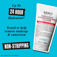 Kiehl's Ultra Facial Barrier Hydrating Cleanser קילס סבון פנים לניקוי הפנים והסרת איפור