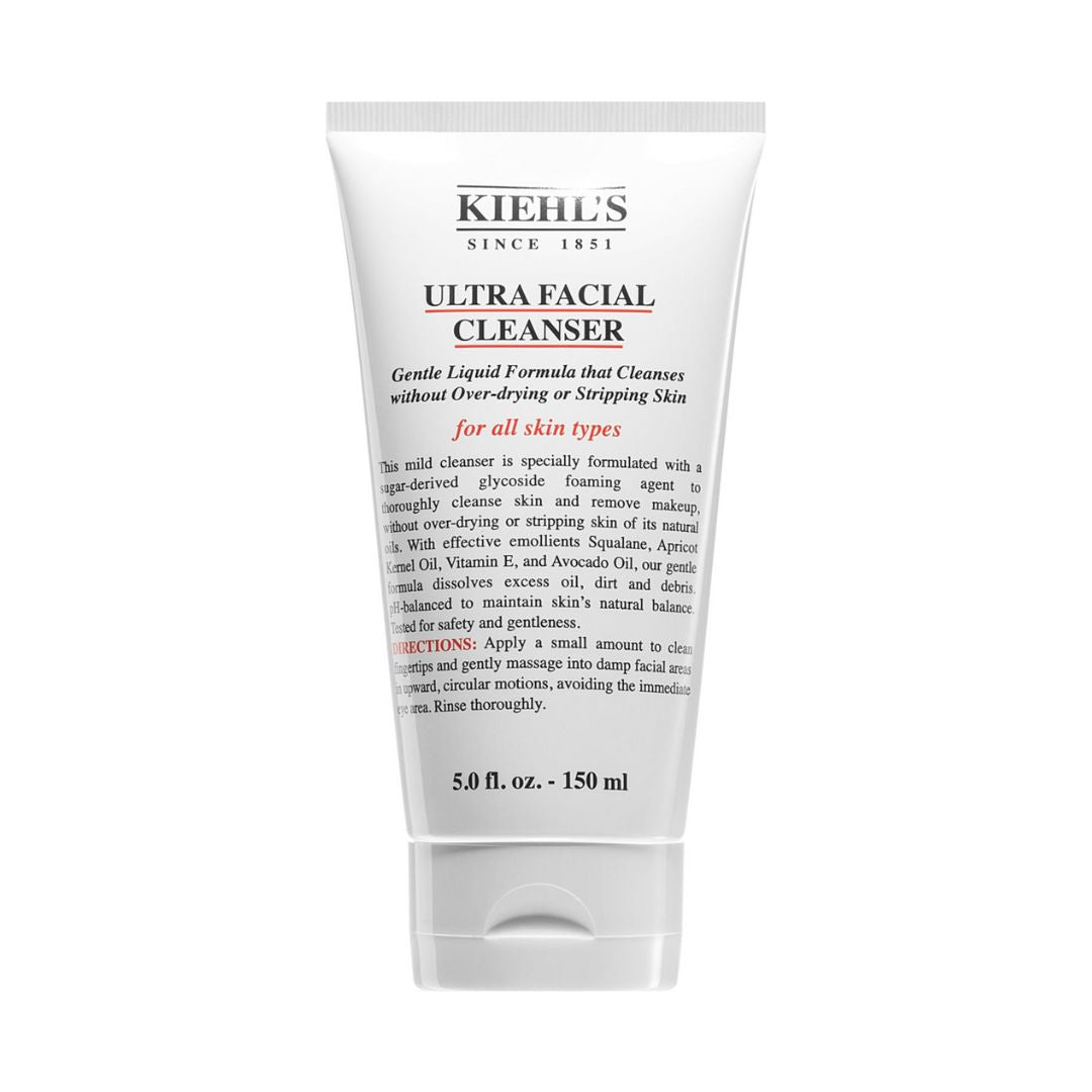 Kiehl's Ultra Facial Cleanser 150 ML קילס סבון פנים לניקוי הפנים והסרת איפור