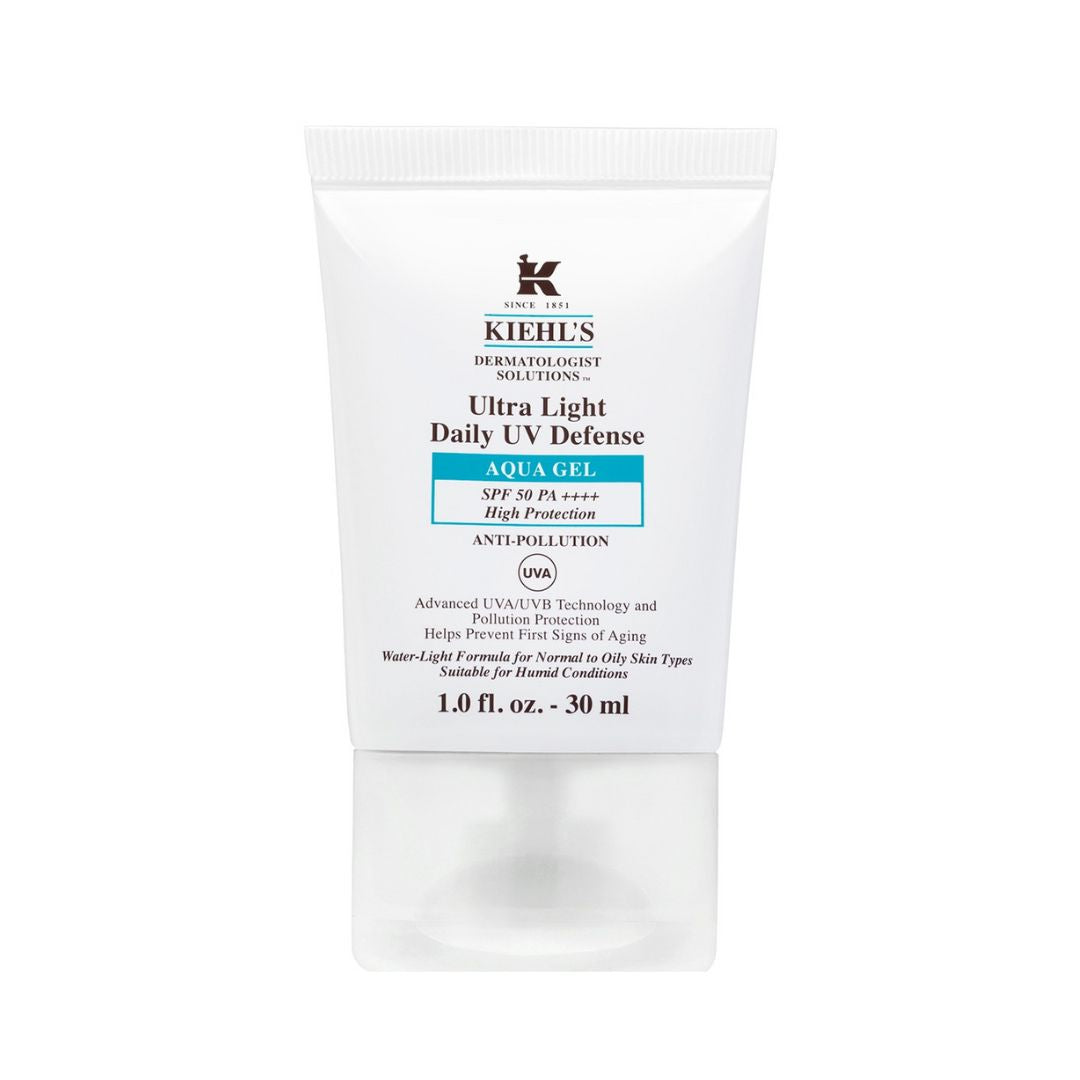Kiehl's Ultra Light Daily Aqua Gel SPF5 קילס תחליב לחות במרקם ג'ל עם מקדם הגנה