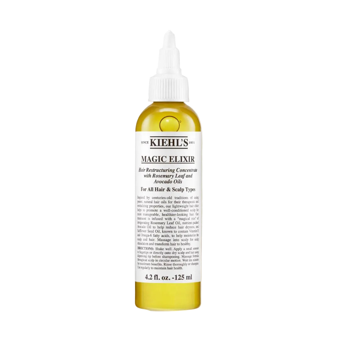 Kiehl's Magic Elixir Hair Restructuring Concentrate 125 ML קילס שמן לחיזוק סיב השערה