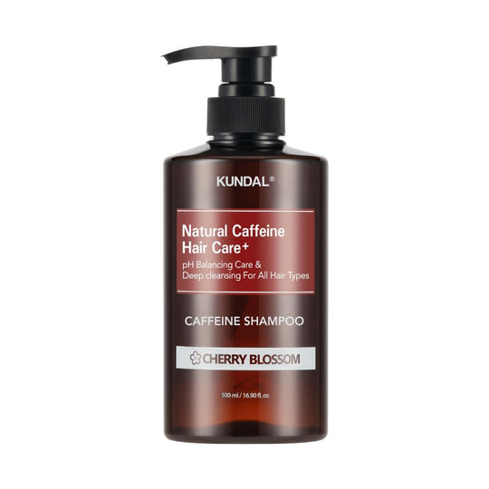 Kundal Caffeine Shampoo Cherry Blossom קונדל שמפו קפאין לקרקפת