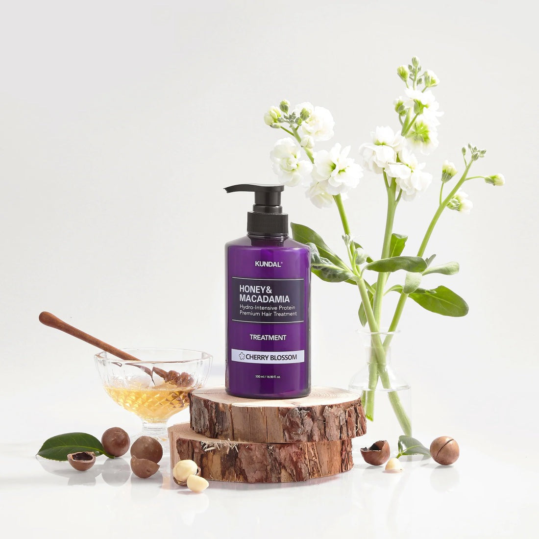 Kundal Honey & Macadamia Protein Hair Treatment טיפול (מסיכה) דבש ומקדמיה
