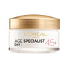 L'Oreal Paris Age Specialist Anti Wrinkle Day Cream לוריאל אייג' ספשיאליסט קרם יום +45