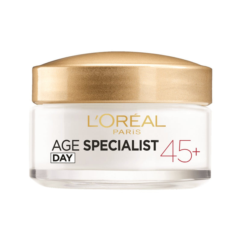 L'Oreal Paris Age Specialist Anti Wrinkle Day Cream לוריאל אייג' ספשיאליסט קרם יום +45