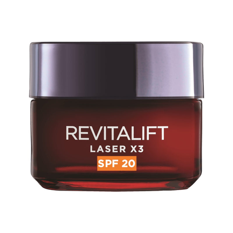 L'Oreal Paris Derma Lift Laser Day Cream Spf 20 לוריאל דרמו רויטליפט לייזר קרם יום SPF20