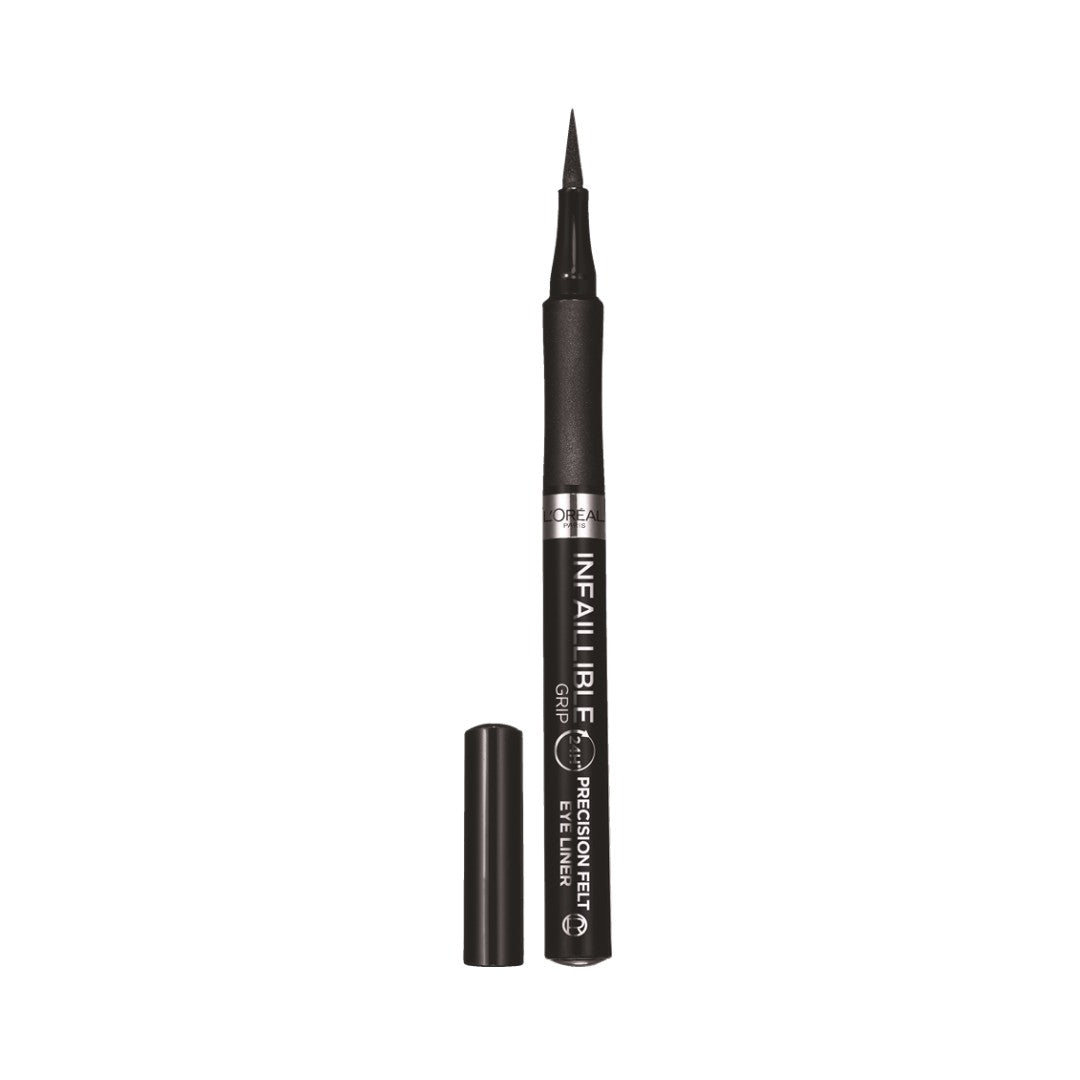 L'Oreal Paris Infallible Grip Precision Liner לוריאל ליינר שחור  עמיד עד 24 שעות