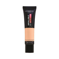 L'Oreal Paris Infaillible Matte Cover 32H spf25 לוריאל מייק אפ אינפליבל מאט קאבר