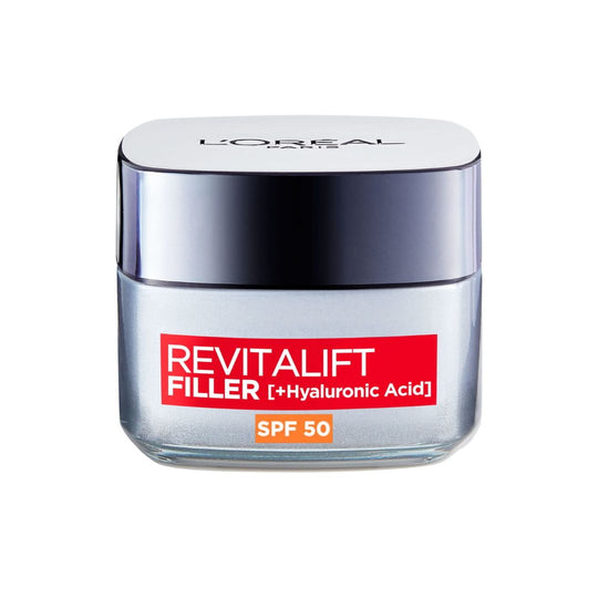 L'Oreal Paris Revitalift Filler Day cream Spf-50 לוריאל קרם יום רויטליפט פילר