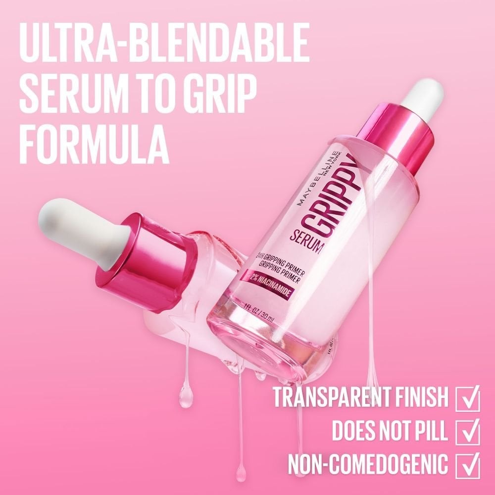 Maybelline Grippy Serum Primer מייבלין סרום פריימר גריפי בסיס לאיפור עמיד