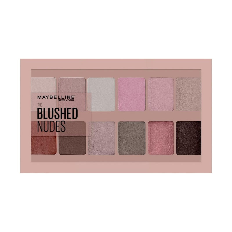 Maybelline New York Eye Shadow Palette Blushed Nudes מייבלין פלטת צלליות
