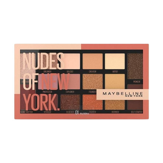 Maybelline New York  Nudes Of Ny Palette  מייבלין פלטת צלליות ניודס ניו יורק