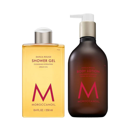 Moroccanoil Dahlia Rouge Body Care Kit מרוקן אויל מארז לטיפוח הגוף