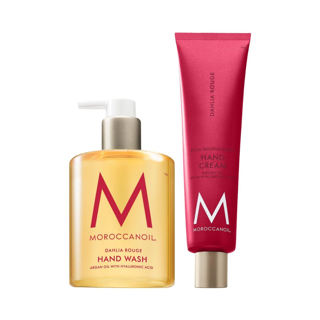 Moroccanoil Dahlia Rouge Hand Care Kit מרוקן אויל מארז לטיפוח הידיים