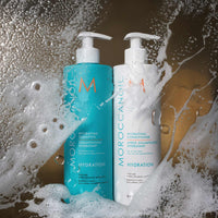 Moroccanoil Duo Hydration Shampoo and Conditioner מרוקן אויל מארז שמפו ומרכך להענקת לחות