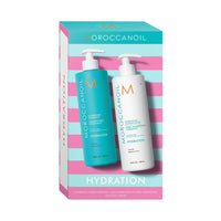 Moroccanoil Duo Hydration Shampoo and Conditioner מרוקן אויל מארז שמפו ומרכך להענקת לחות