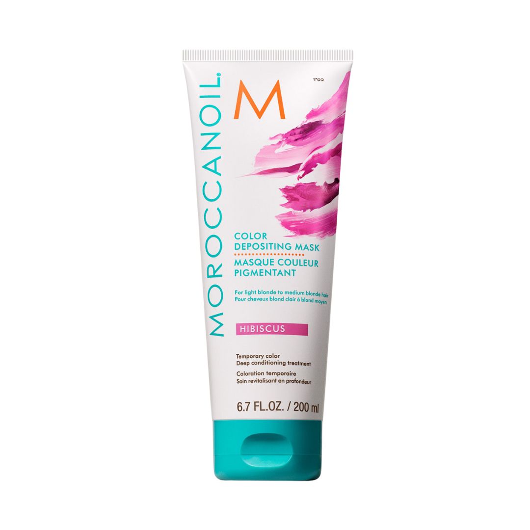 Moroccanoil Hibiscus Color Depositing Mask מסכת צבע זמני היביסקוס