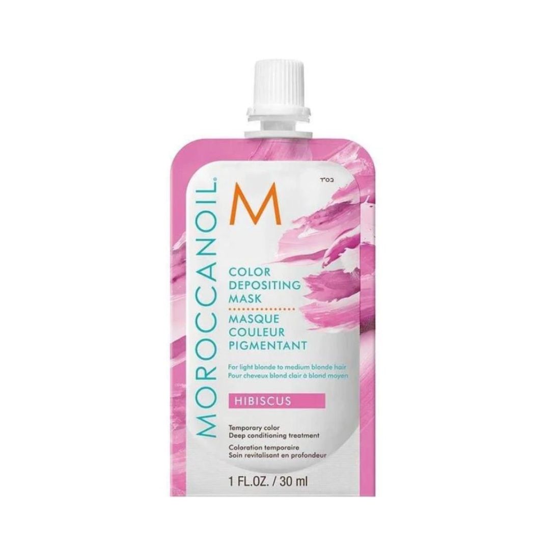 Moroccanoil Hibiscus Color Depositing Mask מסכת צבע זמני היביסקוס